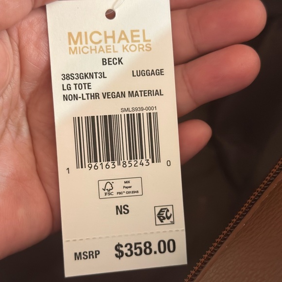 MICHAEL KORS BECK TOTE LARGE - Picture 3 of 4